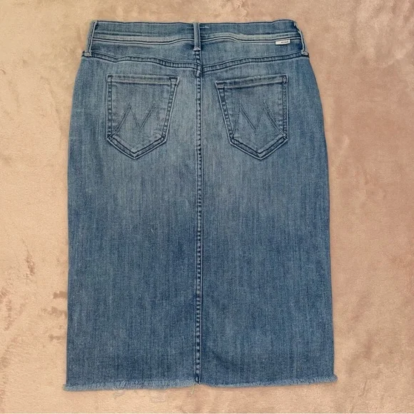 Mother the peg step fray skirt size 24 - Picture 1 of 15